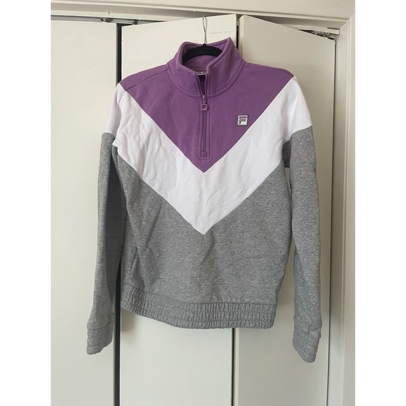 FILA Retro Half-Zip Sweatshirt - Picture 1 of 4